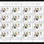 2005 Ireland Ryder Cup Commemorative Stamp Sheetlet Plate 1B1B1B1B Mint Never Hinged (MNH) Image 3