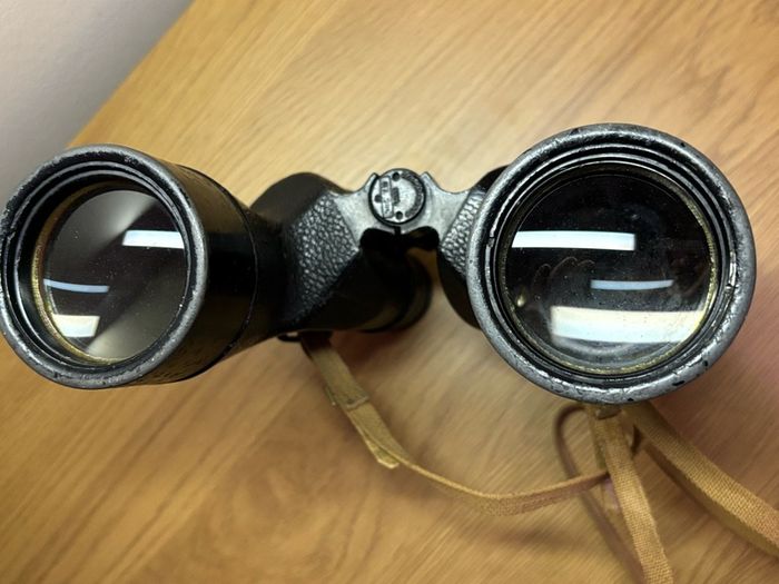 U.S. Navy 7x50 binoculars.