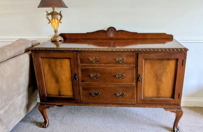 Antique sideboard buffet