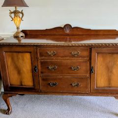 Antique sideboard buffet