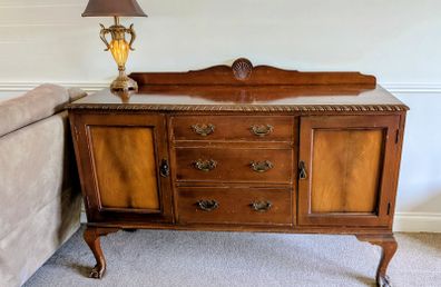 Antique sideboard buffet