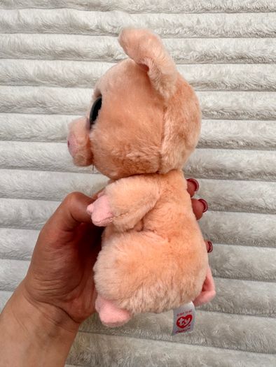 Ty Beanie Boos Piggley the pig Soft Plush approx. 16 cm. Used Please see photos
