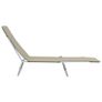 Folding Sun Loungers 2 pcs Steel and Fabric Taupe Image 4