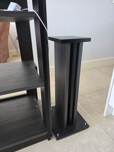 Hi Fi rack with Led  + speaker standing
