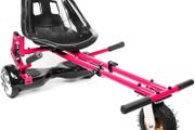Adjustable Hoverkart for 6.5 8 10Inch Hoverboard Accessories Smart Electric Scooter Go Karting Kart for Adults Kids latest safer AVAILABLE IN RED/PINK (FREE POSTAGE)