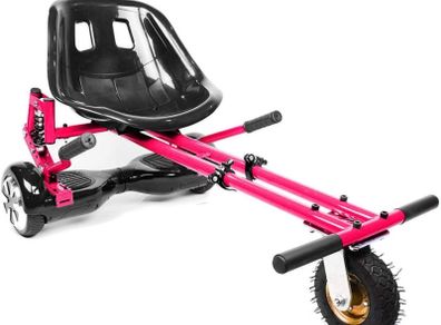 Adjustable Hoverkart for 6.5 8 10Inch Hoverboard Accessories Smart Electric Scooter Go Karting Kart for Adults Kids latest safer AVAILABLE IN RED/PINK (FREE POSTAGE)