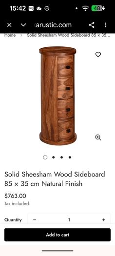 Indian solid wood drawers