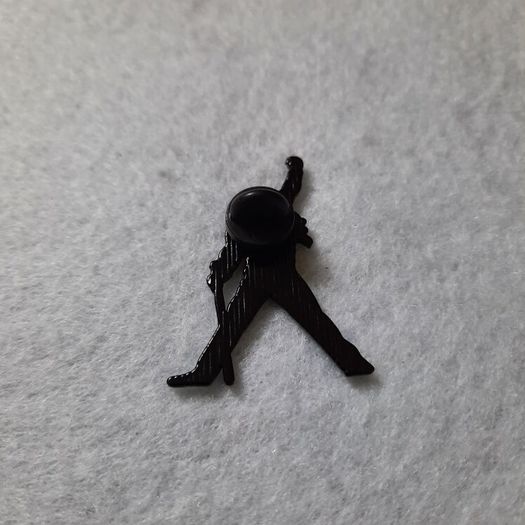 Freddie Mercury Enamel Pin, Queen, Bohemian Rhapsody Lapel Badge Wembley 86