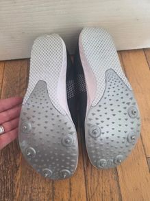 Athletic spike shoes, size uk 5.5.
