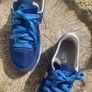 Premium Vintage Blue Suede Nike Image 2