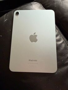 iPad Mini 7th Gen with Apple Pencil and Folio Case