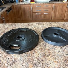 Olympic Plates (1 X 15kg, 1 X 20kg)