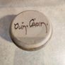 Irish art pottery dun caoin Signed Studio Art Pottery Flower Frog Planter Vase MCM Stoneware Image 4