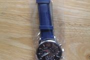 Blue Chronograph Style Watch