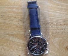 Blue Chronograph Style Watch