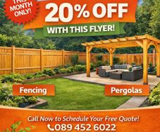 Budget landscaping and fencing