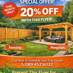 Budget landscaping and fencing