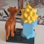 Maggie and Santas little helper - Lego Simpsons minifigure 2015 Image 3