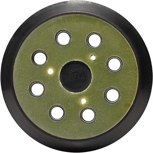 GLASS POLISH 12717 | Random Orbit Sander Backing Pad, Sanding Backer with Hook and Loop 125 mm