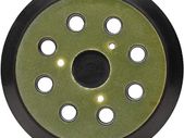 GLASS POLISH 12717 | Random Orbit Sander Backing Pad, Sanding Backer with Hook and Loop 125 mm