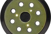 GLASS POLISH 12717 | Random Orbit Sander Backing Pad, Sanding Backer with Hook and Loop 125 mm