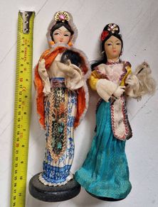 Vintage Asian Dolls, Figurines, Taiwan
