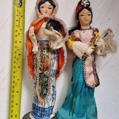 Vintage Asian Dolls, Figurines, Taiwan