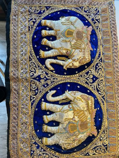 Burmese wall hanging