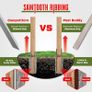 Pack of 4 Easy Fence Post Repair Kit (to Fix 2 Broken Wood Posts), Quick and Simple to Install, Effective, Durable Steel Stakes Image 3