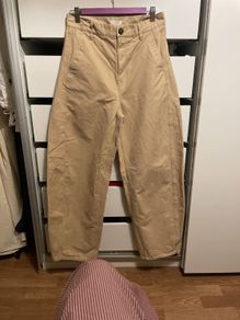 ARKET barrel leg  trouser