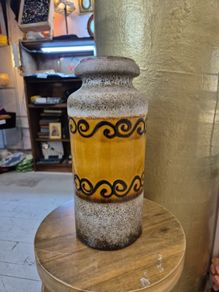 1970s Retro Midcentury West Germany 1970s Vintage Vase