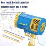 69Hole Bubble Gun Automatic Bubble Maker Luminous Kids Electric Bubble Machine Image 6