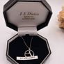9ct white gold necklace Image 2