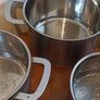 Set of Stainless Steel Saucepans Image 9