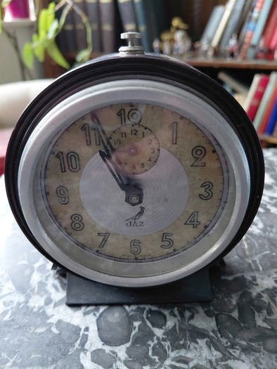 Antique Jaz Alarm Clock works