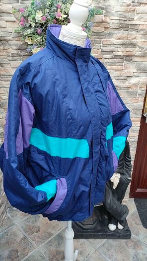 Vintage Smasher 80s/90s ski jacket German designer Size XL Mint condition