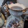 VTG Victorian Style Garniture Vases Image 5