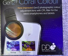 DD Coral Colour Clip Lens