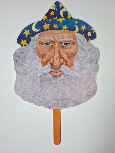 Halloween Hand Held Masks (Laminated)