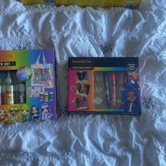 Rainbow High - Tie Dye set and Hair Chalk Studio