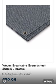 Ground Sheet - Awning / Tent