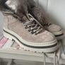 ankle alpe suede chunky laced ankle boots size 39 Image 2
