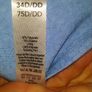 George padded underwired blue bikini top size UK34D/DD EU75D/DD Postage included Image 4