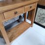 xlarge oak console table Image 4