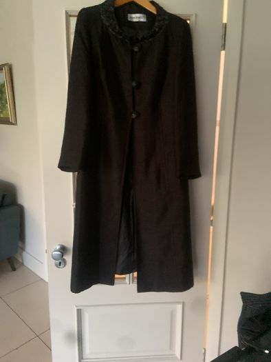 John Bentley vintage designer black coat