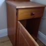 pine bedside locker Image 2