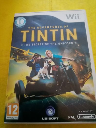 The Adventures of Tintim The Secret of the Unicorn Wii Games