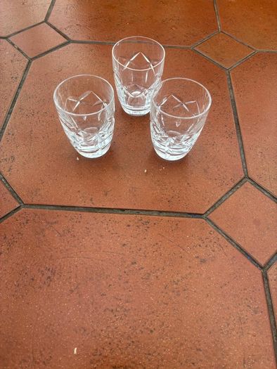 Small Waterford crystal glasses