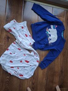Christmas jumper and pjs