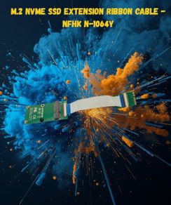 M.2 NVMe SSD Extension Ribbon Cable - NFHK N-1064Y